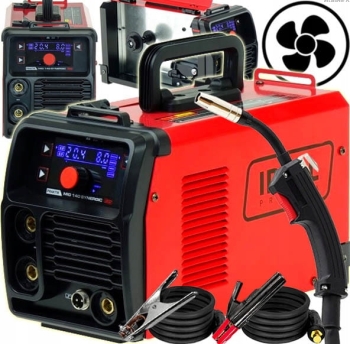 SPAWARKA INWERTOROWA MIGOMAT PÓŁAUTOMAT IDEAL PRAKTIK MIG 140 SYNERGIC LED