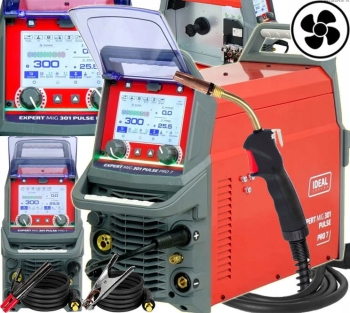 SPAWARKA INWERTOROWA MIGOMAT IDEAL EXPERT MIG 301 PULSE Pro7 LCD 400V 4x4