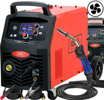 SPAWARKA INWERTOROWA IDEAL TECNOMIG 254/2 PULSE LCD 230/400V SYNERGIA 4X4