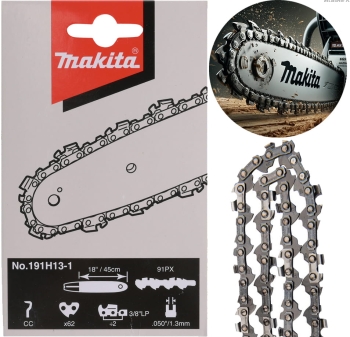 MAKITA ŁAŃCUCH TNĄCY 45cm 3/8 1,3mm 62Z UC4550A 191H13-1