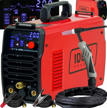 PROFESJONALNA INWERTOROWA SPAWARKA IDEAL PRAKTIK TIG 202 DC PULSE DIGITAL