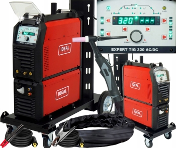 SPAWARKA INWERTEROWA IDEAL EXPERT TIG 320 AC/DC 400V PULSE MMA AC/DC 320 A