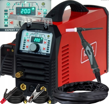 SPAWARKA INWERTEROWA IDEAL EXPERT TIG 220 AC/DC PULSE 230V MMA AC/DC 200A
