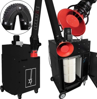 MOBILNY ODCIĄG SPAWALNICZY FILTR SPARTUS CLEARSTREAM 1000 3m SP030-06-003