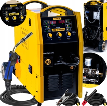 SPAWARKA INWERTOROWA MIGOMAT MAGNUM MIG 270 MMA SYNERGIA 4x4 2T/4T TIG VRD