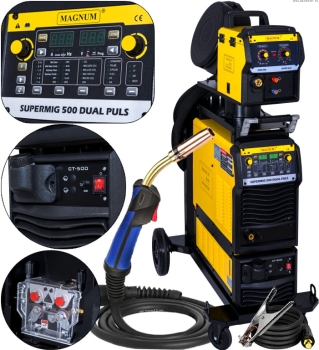 SPAWARKA INWERTOROWA MIGOMAT MAGNUM SUPERMIG 500 DUAL PULS 4x4 SPOT 2T/4T