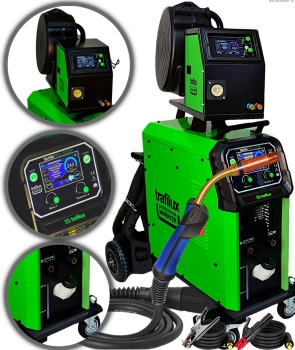 SPAWARKA INWERTOROWA MIGOMAT TRAFILUX MIG 500 DUAL PULS 400V 500A SYNERGIA