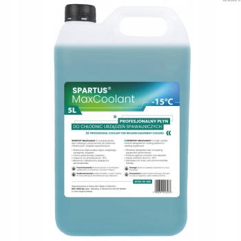 PŁYN CHŁODNICZY DO URZĄDZEŃ SPAWALNICZYCH SPARTUS MAXCOOLANT 5L