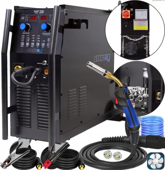 SPAWARKA INWERTOROWA PÓŁAUTOMAT MIGOMAT MIG SPARTUS EASYMIG 320 400V 300A