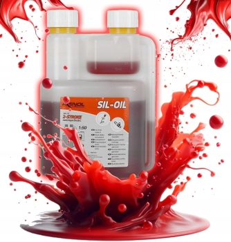 OLEJ DO KOSY PIŁY SPALINOWEJ DO MIESZANKI 500ML 2 SUWOWY AXENOL SIL-OIL