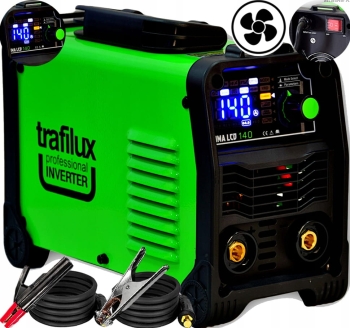 Spawarka inwertorowa MMA Trafilux 140 LCD 230V 140A VRD