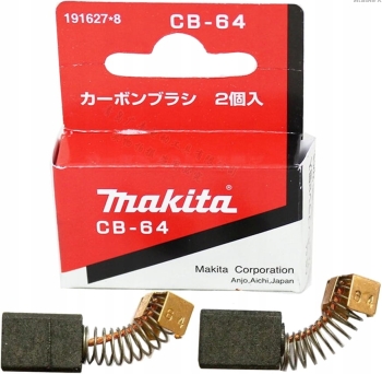 NOWE ORGINALNE SZCZOTKI WĘGLOWE MAKITA CB-64 CB64 191627-8 194968-1