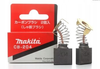 NOWE ORGINALNE SZCZOTKI WĘGLOWE MAKITA CB-204 CB204 GA9020 SA7000 GA9040R