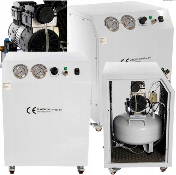 KOMPRESOR STOMATOLOGICZNY CICHY MAGNUM DT 30L ZABUDOWANY DENTYSTYCZNY W750