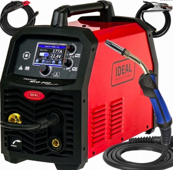 IDEAL TECNO MIG 200A 230V SPAWARKA SYNERGIA PULSE