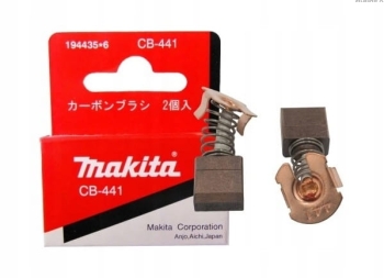 SZCZOTKI WĘGLOWE MAKITA CB-441 CB441 Oryginalne BHR202 BJR181 DHS630