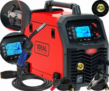 SPAWARKA INWERTOROWA MIGOMAT IDEAL TECNOMIG 205 LCD SYNERGIC 4X4 200A 230V