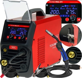SPAWARKA INWERTOROWA MIGOMAT IDEAL TECNO MIG 211 S-PULSE ALU SYNERGIC 200A