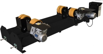 WARSZTATOWY SPAWALNICZY OBROTNIK ROLKOWY SPARTUS 5000 400V 5000KG