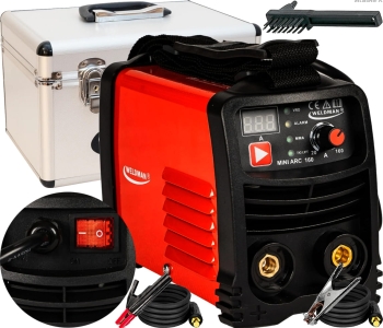SPAWARKA INWERTOROWA ELEKTRODOWA MMA WELDMAN MINI ARC 160 230V 160A TIG VRD