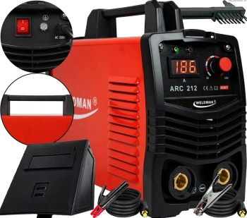 SPAWARKA INWERTOROWA ELEKTRODOWA MMA WELDMAN ARC 212 230V 200A TIG