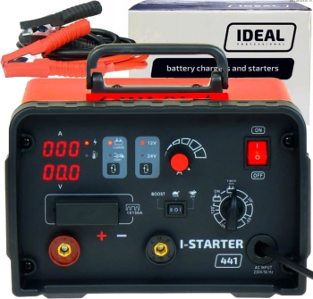 Prostownik Inwertorowy Ideal INVER STARTER 441 – Ładowanie i Rozruch 12/24V