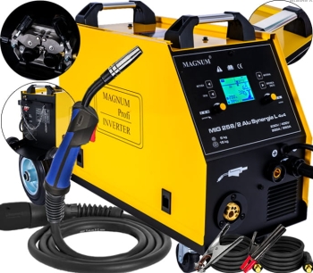 SPAWARKA INWERTOROWA MIGOMAT MAGNUM MIG 258/2 ALU SYNERGIA L 4X4 200A/250A