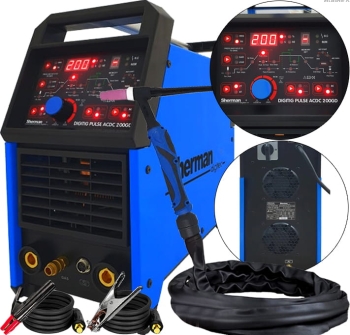 Spawarka SHERMAN DIGITIG PULSE ACDC 200GD ZESTAW