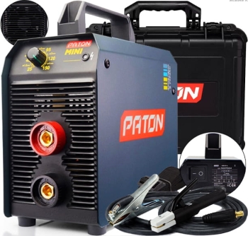SPAWARKA INWERTOROWA ELEKTRODOWA PATON MINI 150A Z WALIZKĄ 230V MMA TIG