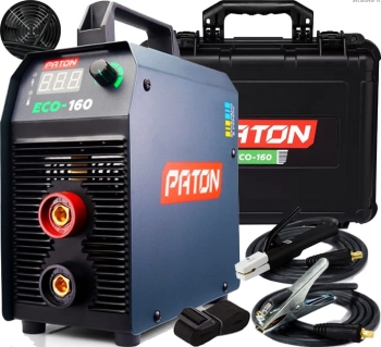 SPAWARKA INWERTOROWA ELEKTRODOWA PATON ECO-160A Z WALIZKĄ 230V MMA TIG