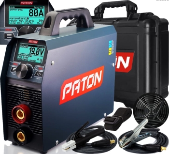 SPAWARKA INWERTOROWA ELEKTRODOWA PATON PRO-250A Z WALIZKĄ 230V MMA TIG PULS