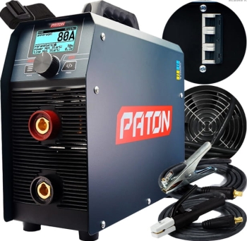 SPAWARKA INWERTOROWA ELEKTRODOWA PATON PRO-350A 400V MMA TIG HOT START