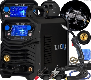 SPAWARKA PÓŁAUTOMAT MIGOMAT MIG SPARTUS EasyMIG 219 DUAL PULSE SYNERGIA 4R