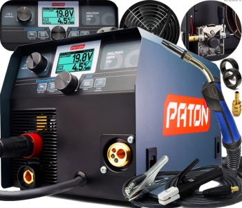 SPAWARKA INWERTOROWA MIGOMAT PATON STANDARDMIG-200 230V PULS MMA TIG LIFT