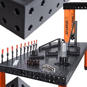 PROFESJONALNY ZESTAW AKCESORIÓW 3 DO STOŁU SPAWALNICZEGO SPARTUS SYSTEM D16