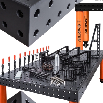 PROFESJONALNY ZESTAW AKCESORIÓW 5 DO STOŁU SPAWALNICZEGO SPARTUS SYSTEM D16