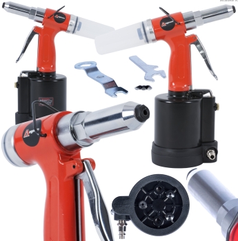 PROFESJONALNA NITOWNICA PNEUMATYCZNA 3,2 – 6,4 MM MAGNUM SCR-56 BAR 6.3