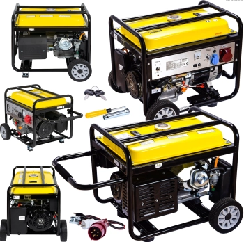 AGREGAT PRĄDOTWÓRCZY PRZENOŚNY TRÓJFAZOWY MAGNUM 13 KM 230V 400 V BENZYNA