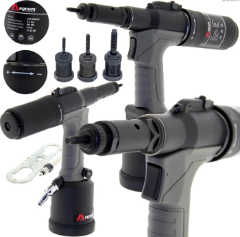 PROFESJONALNA NITOWNICA PNEUMATYCZNA DO NITONAKRĘTEK SN-8 M4 - M8 MAGNUM