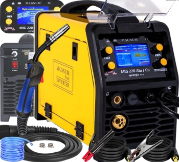 SPAWARKA INWERTOROWA MIGOMAT MAGNUM MIG 220 ALU SYNERGIA WERSJA 2026 4x4 4R