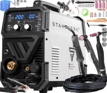 SPAWARKA INWERTOROWA MIGOMAT PÓŁAUTOMAT STAHLWERK CTM-250 ST 4W1 PLAZMA TIG
