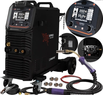 SPAWARKA INWERTOROWA MIGOMAT SPARTUS XPRO MIG 350 DUAL PULSE 400V 350A SPOT