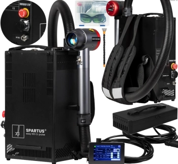 PULSACYJNA OCZYSZCZARKA LASEROWA SPARTUS EASY 100CL PLECAKOWA PULSE
