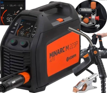 SPAWARKA PÓŁAUTOMAT MIGOMAT MIG KEMPPI MINARC M 223P AUTO GM PULS 220A