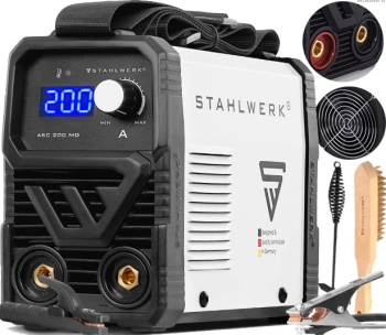 SPAWARKA INWERTOROWA ELEKTRODOWA MMA STAHLWERK ARC 200 MD IGBT 200A 230V