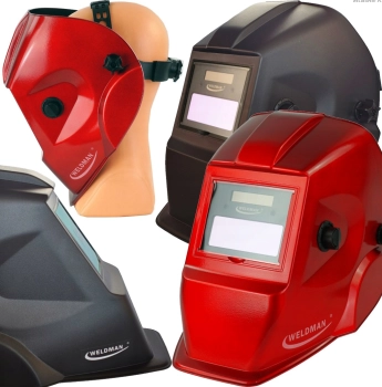 PRZYŁBICA MASKA SPAWALNICZA SAMOŚCIEMNIAJĄCA AUTOMATYCZNA WELDMAN BASIC BLACK