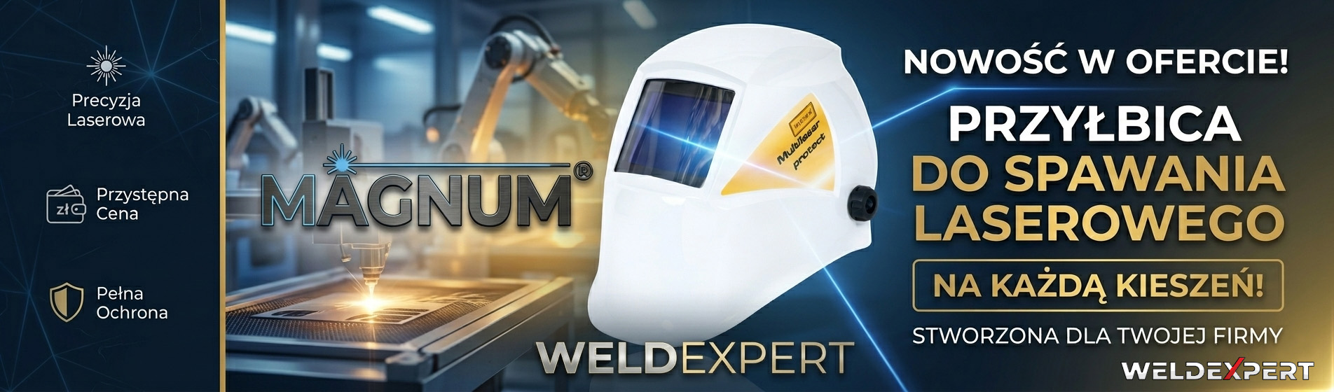 Magnum laser przyłbica